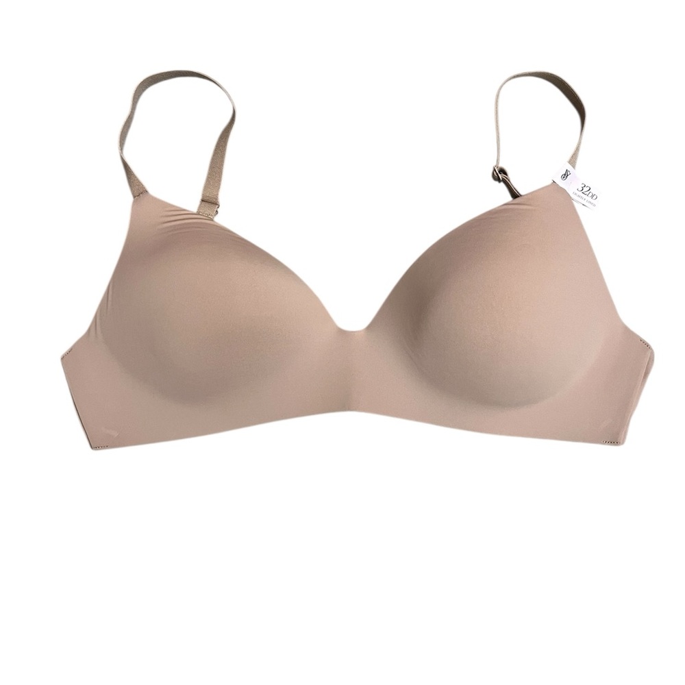 Victoria’s Secret 32DD Nude Lightly Lined T-Shirt Bra Smooth Cups NWT